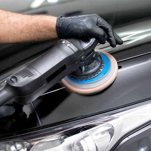 photo of a paint correction job
