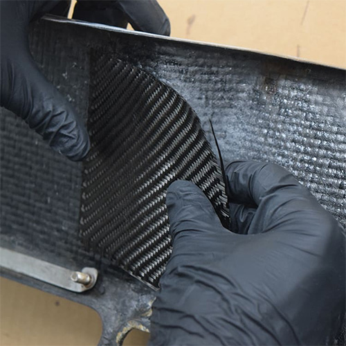 photo of fiberglass repair