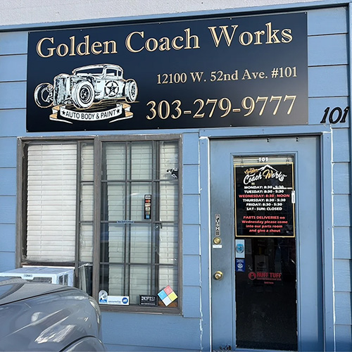 location golden coach works